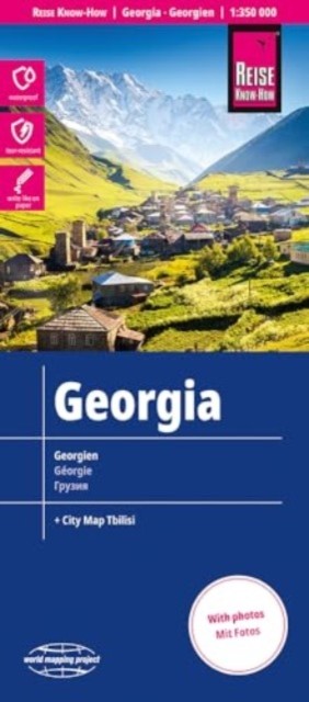 Georgia (1:350.000) by Reise Know How - - Image 3