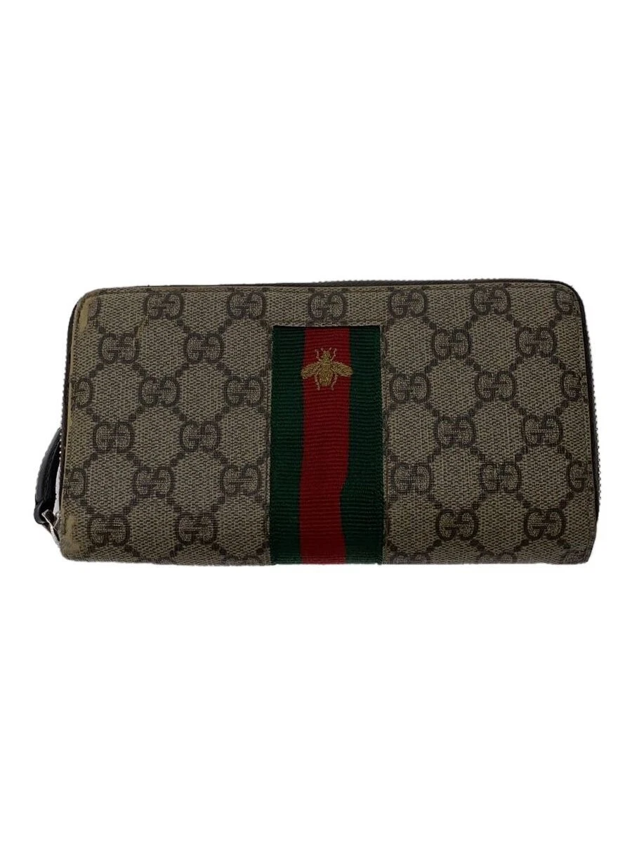 Gucci Portefeuille Web Gg Supreme/Toile/Beg/