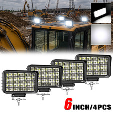 4pc Powerful New 6x4 180w Led Flood Work Lights 12v 24v Truck Farm Tractor 4x4 4pc Powerful New 6x4 180w Led Flood Work Lights 12v 24v Truck Farm Tractor 4x4