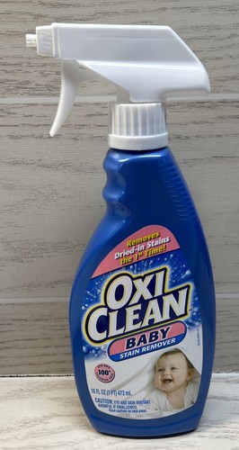 OxiClean Baby Stain Remover 16 Ounces Liquid Spray Discontinued. HTF - Picture 3 of 6