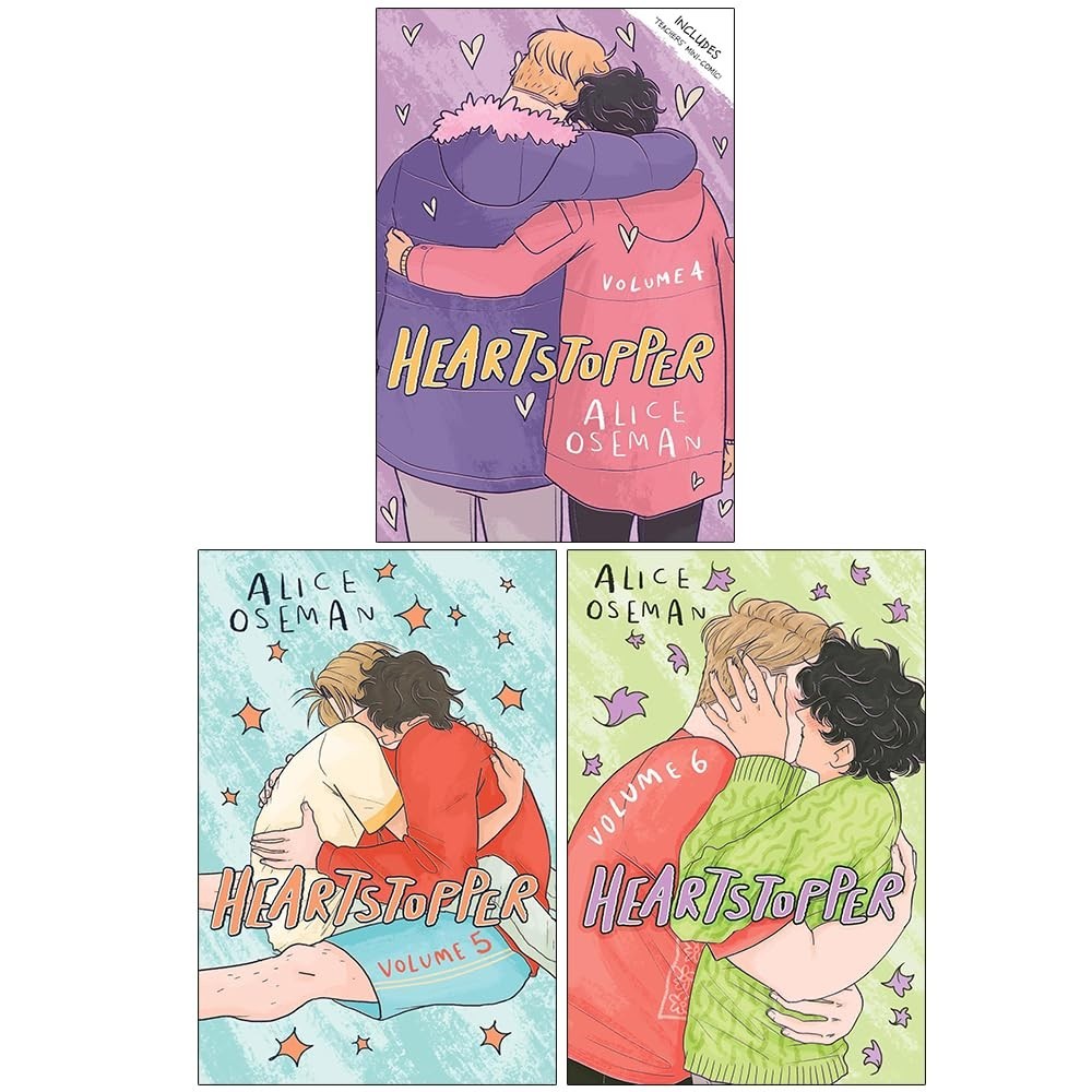 Alice Oseman Unisex Heartstopper Three Books Collection Set By - Young Adult - Paperback - Image 4