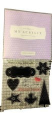 Celebration Cling Stamp Set My Acrylix Close To My Heart Crafting Fun DIY USA