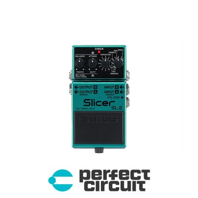 Boss SL-2 Slicer Glitch + Stutter Pedal EFFECTS - NEW - PERFECT CIRCUIT