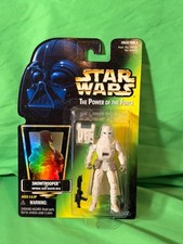 Hasbro Star Wars Power Of The Force Green Card Snowtrooper Guard Action Figure