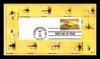 US COVER BEDFORD CACHETS FIRST DAY OF ISSUE FISHING LURES APTE TARPON FLY
