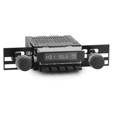 1964-67 Plymouth Valiant Redondo Rs Radio Retrosound Bluetooth Siriusxm Black