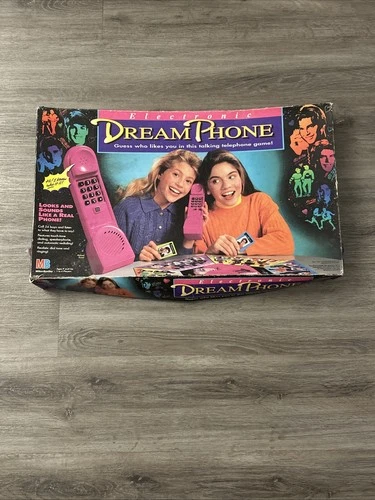 VTG Electronic Dream Phone Board Game Milton Bradley 1991 COMPLETE WORKS TESTED