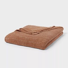 King Knit Blanket Brown - Threshold