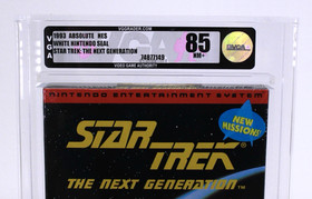 Star Trek The Next Generation Nintendo NES New 1993 Factory Sealed VGA Graded 85