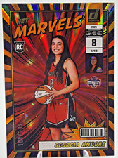 2025 Donruss WNBA Georgia Amoore RC Net Marvels Orange #17 Mystics /399 GC0910