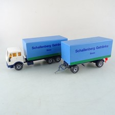 Siku 1:55 3421 Mercedes Benz Koffer LKW Werbe...