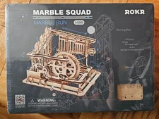 NEW! ROKR Marble Squad Marble Run 3D Puzzle Assembly Kit Sealed-LG502