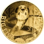 2025 Chad .999 Gold Coin Cobra Snake Asia Big Five Fauna Wildlife WWF RARE