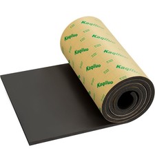 High Density Self-Adhesive Sound Insulation Acoustic Closed Cell Foam, 5.8 Sqft