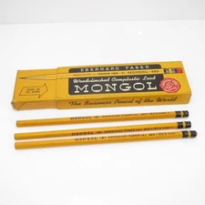 Vintage Eberhard Faber Mongol 482 No. 3 Hard Pencils Unsharpened Lot of 12