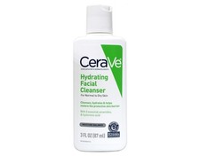 4 Pack CeraVe Hydrating Facial Cleanser for Daily Face Washing 3 oz