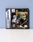 Nintendo GBA Castlevania Circle of the Moon Authentic Cart With Warrant