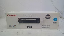 Genuine Canon 118 LBP7200/7660C Cyan Toner Cartridge 2661B001AA 2661B001