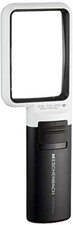 ESCHENBACH 1511-3M hand-held LED 3.5X magnifying glass mobiluxLED mobase LED F/S
