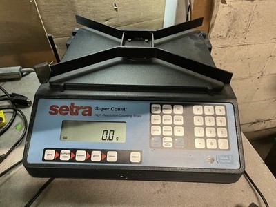 Setra Super Count High Resolution Counting Scale Digital Display  parts /repair