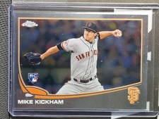 Mike Kickham 2013 Topps Chrome Rookie Card #156. rookie card picture