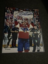 Evan Rodrigues Signed 8x10 Florida Panthers Stanley Cup Champ Photo AUTO BAS