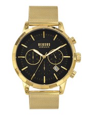 Versus Versace Mens Gold 46mm Bracelet Fashion Watch