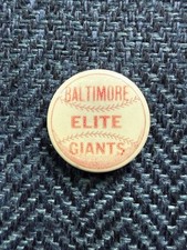 Baseball Baltimore Elite Giants Negro League Pin 1.25