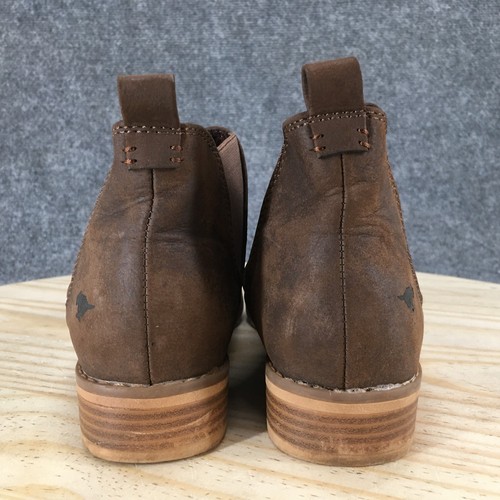 Botas Rocket Dog para mujer 8,5 Maylon informales Chelsea botín marrón imitación cuero - Imagen 5 de 20