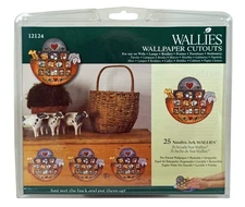 Wallies Noah's Ark Wet & Stick Wallpaper Cutouts - Set of 25 for walls + more