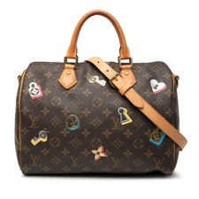 Louis Vuitton Monogram Love Lock Speedy Bandouliere 30 Boston/Shou... GZl1cw4h