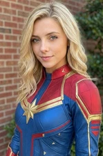 4x6  Color Photo Print Women Famous Fan Art ai Fantasy superhero cosplay Vb 35