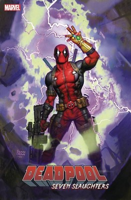 DEADPOOL SEVEN SLAUGHTERS #1 VARIANT RYAN BROWN VARIANT MARVEL COMICS