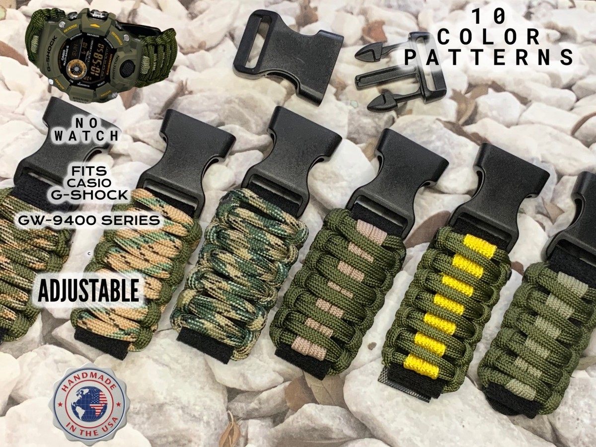 Casio G-Shock Rangeman GW-9400 OD Green Camo Black Adjustable