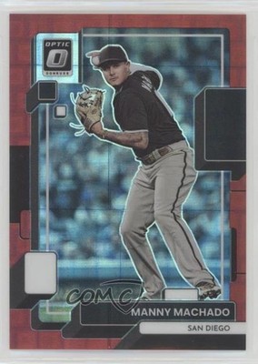 2022 Panini Donruss Optic Red Pandora Prizm 85/99 Manny Machado #170 0u1u