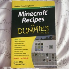 Wiley Minecraft Portable Edition Full Color Strategy Guide Book Lot