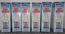 6 X NEILMED NASOGEL For Dry Noses Drip Free Spray 1 Fl Oz Bottle -exp 09/2027
