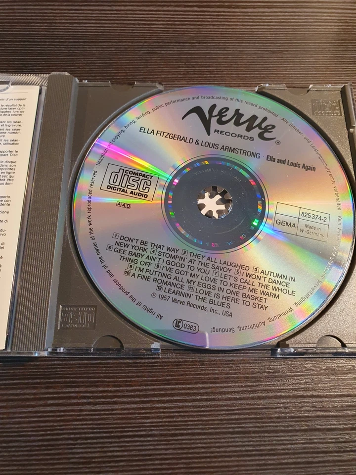 Ella and Louis Again von Ella Fitzgerald+Louis Armstrong | CD | Zustand sehr gut - Bild 2 von 4