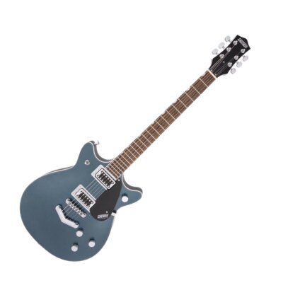Gretsch Electromatic G5222 Double Jet Jade Grey Double Cut Chambered Mahogany