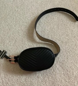 steve madden chevron quilted fanny pack