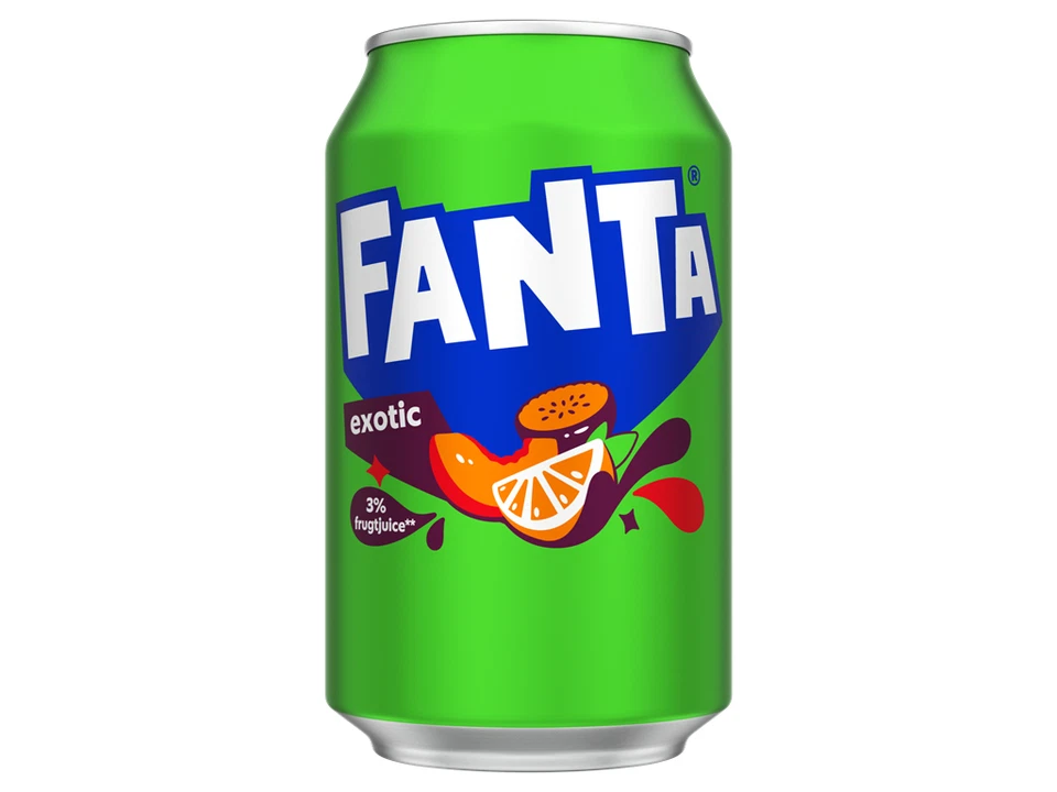 Fanta Exotic (Lattine 72 x 0,33 litri DK)