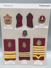 Insigne patch brigade pompiers Roumanie ordre effets meilleur insigne