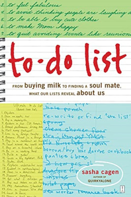 To-Do List: From Buying Milk to Finding a Soul Mate, Wh - Paperback NEW Cagen, S