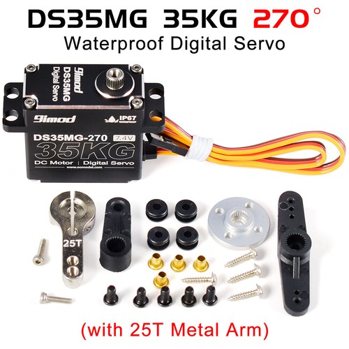 35 kg servo 25 kg 20 kg 15 kg couple élevé engrenage métallique servo numérique RC 1/10 voiture - Photo 14/20
