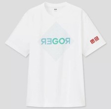 Uniqlo Official Size Medium Roger Federer Tennis T-Shirt BNWT GOROGER Wimbledon