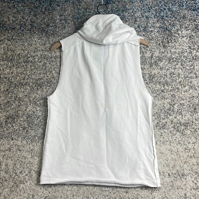 Uniquely Lorna Jane Womens White Regular Fit Sleeveless Pullover