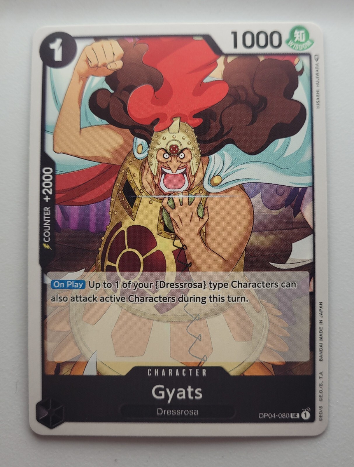 One Piece CCG: GYATS | Uncommon | SAVE UP TO 25% | OP04 Kingdoms