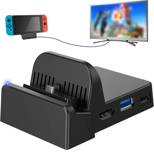 Estación de acoplamiento para Nintendo Switch HDMI Video Converter Dock - Imagen 1 de 15