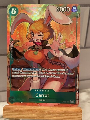 Carrot (Alt Art) Parallel OP08-023 SR Two Legends - One Piece TCG