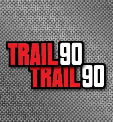 2x Trail 90 honda CT90 Airbox Decals Stickers Graphics 50 70 90 110 ADESIVO
